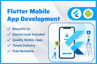 develop flutter mobile app
