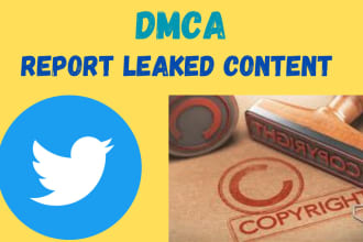 remove leaked infringing copyright images videos on x under dmca