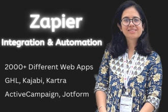 zapier integration and automation for exactly what you need