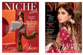 design professional, eye catching magazine cover for you