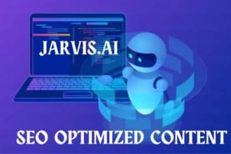 write surfer SEO optimized articles with jasper or jarvis