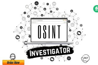 do online investigation to gathering any informations on target