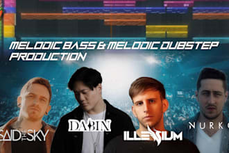 make professional future bass or melodic dubstep track