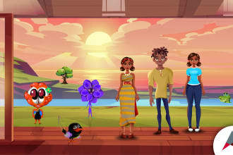 create 2d game characters and sprite sheets