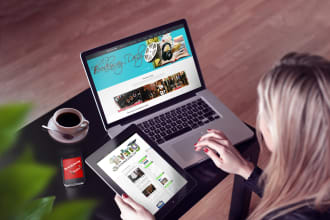 help you with tumblr wordpress shopify website or portfolio