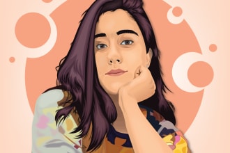draw headshot avatar portrait cartoon in 24 hours