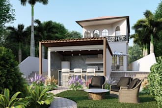 design your dream house, 3d exterior, interior, plan, render
