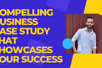 write a compelling business case study that showcases your success