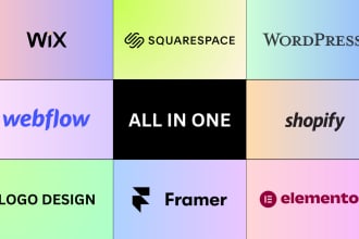 wix, wordpress, webflow, squarespace, shopify, framer website design migration