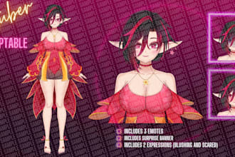 vtuber adoptable for twitch kick streamings