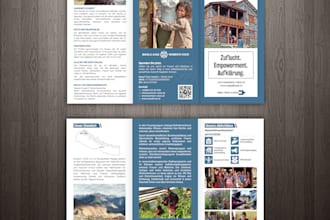be your professional creative human rights brochure design