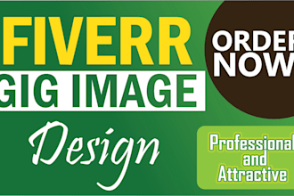 create fiverr gig image gig thumbnail and gig cover