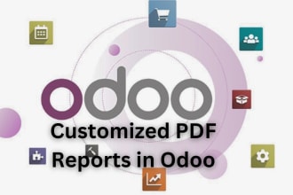 create a customized PDF report in odoo