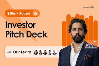develop investor pitch deck for your venture