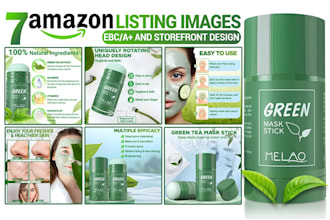 do amazon product listing images design,storefront pictures,main photos editing