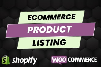 professionally add, upload products on shopify or woocommerce