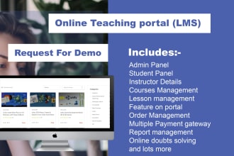 provide lms system for your institute or business