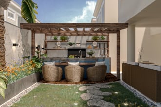 design your backyard, garden or swimming pool