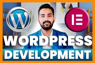 design, revamp, duplicate, develop modern wordpress website with elementor