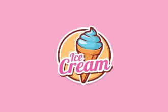 do candy bakery sweets chocolate ice cream dessert food logo