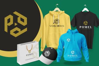 design clothing brand, streetwear, apparel and fashion logo
