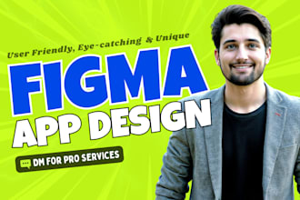 do modern mobile app design UI UX design figma app mockup prototype web app uiux
