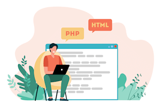 fix PHP scripts or develop a website