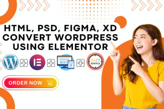 convert PSD to wordpress figma to wordpress HTML, CSS to wordpress