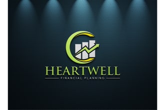 design financial accounting credit repair investment tax consulting logo