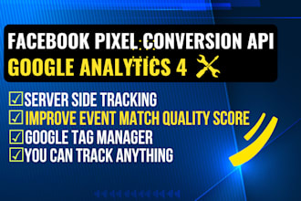 fix facebook pixel improve event match quality google analytics 4 conversion API