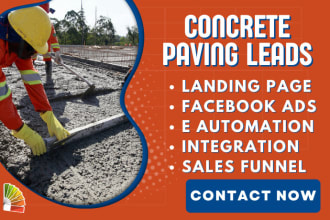 generate quality concrete installation paving leads paving contractor leads
