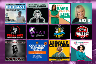 make best podcast cover art and podcast logo