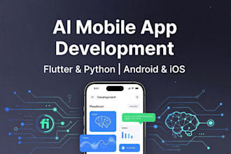 build an ai mobile app with flutter and python