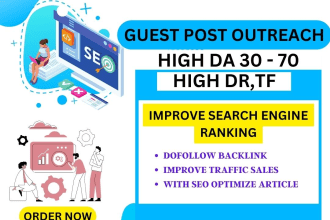 do guest posting outreach service on high authority sites