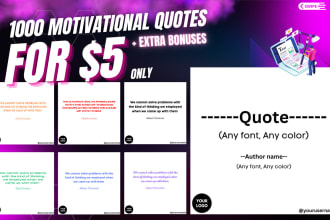 create 1000 motivational inspirational instagram quotes