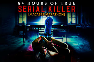 create eye catching scary, crime stories youtube thumbnail