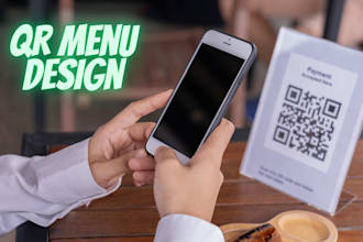 create digital qr menu website for your restaurant