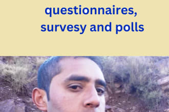 conduct online surveys, forms and  research questionnaires