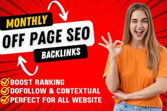 do monthly SEO backlinks with white hat link building