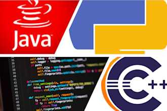 do data structures and algorithms in java, python and cpp