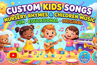 produce fun kids songs and nursery rhymes for youtube