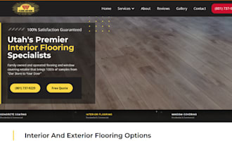 design flooring website tile website flooring wordpress website