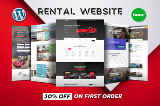 design the vacation, hotel, and car rental website with booking functionality