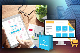 create opencart ecommerce website for you