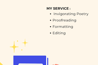 write professional poetry for you