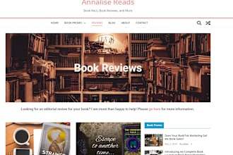 read and review your book on my blog