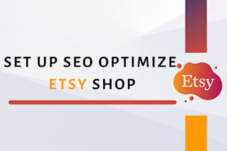 overhaul your etsy shop with listings and seo optimization
