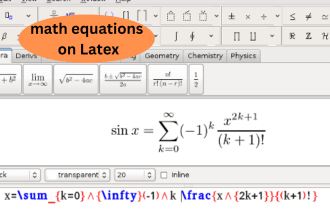typeset complex math equations and expressions on latex