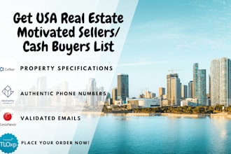provide you motivated sellers or cash buyers list
