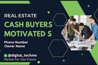 provide cash buyers and motivated sellers list